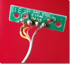 Samson Meteor LED PCB wiring 