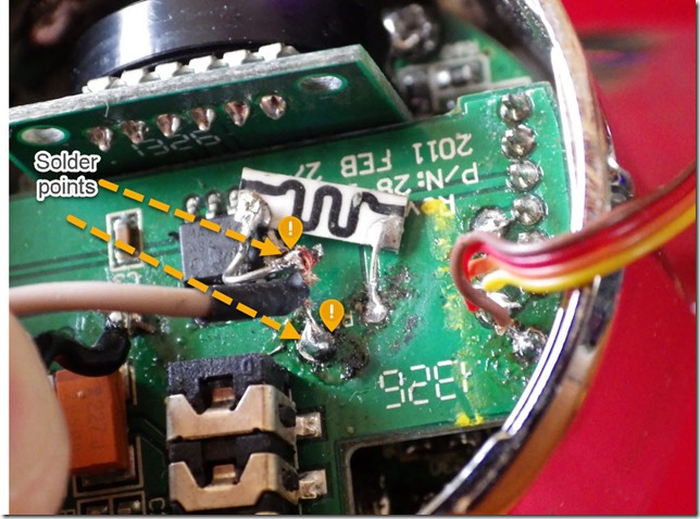 samson Meteor pcb connections to microphone capsule